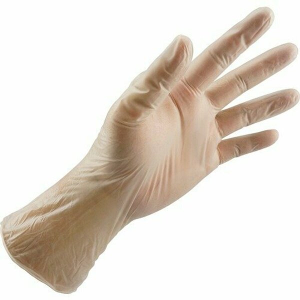 Pac Sales Group Vinyl Disposable Gloves, 4 mil Palm, Vinyl, Powder-Free, XL, 100 PK PGTV3000IXL